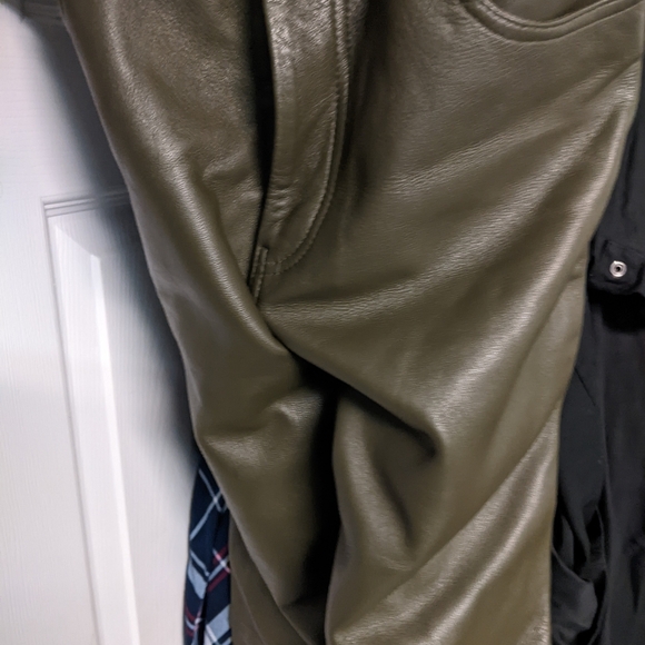 REAL LEATHER ZARA pants - Picture 12 of 15